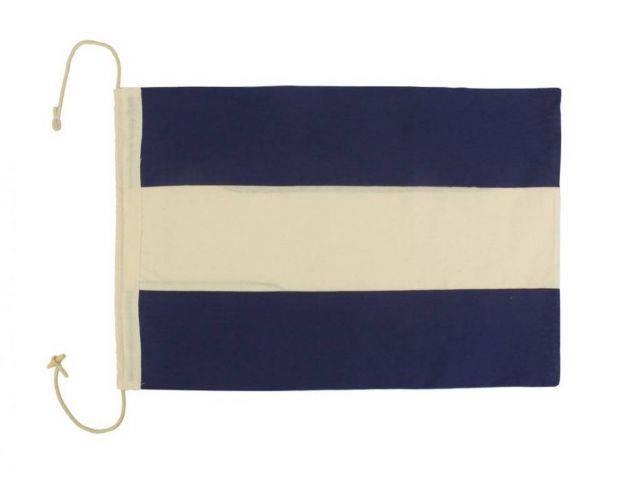Letter J Cloth Nautical Alphabet Flag Decoration 20in.: Letter J Cloth Nautical Alphabet Flag Decoration 20in. -- Letter J Cloth Nautical Alphabet Flag Decoration 20in. #21ST19387