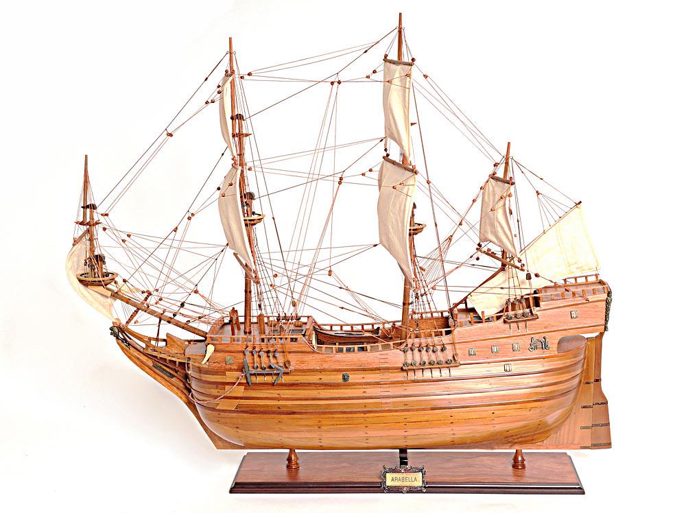 Arabella: Arabella -- The Arbella or Arabella was the flagship of the Winthrop Fleet on which, between April 8 and June 12, 1630, Governor John Winthrop, other members of the Company and Puritan emigrants trans