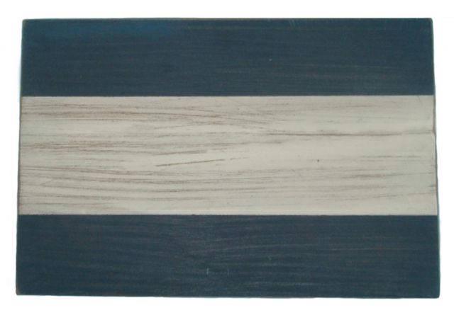Letter J Rustic Wooden Nautical Alphabet Flag Decoratio: Letter J Rustic Wooden Nautical Alphabet Flag Decoration 16in. -- Letter J Rustic Wooden Nautical Alphabet Flag Decoration 16in. #21ST19358