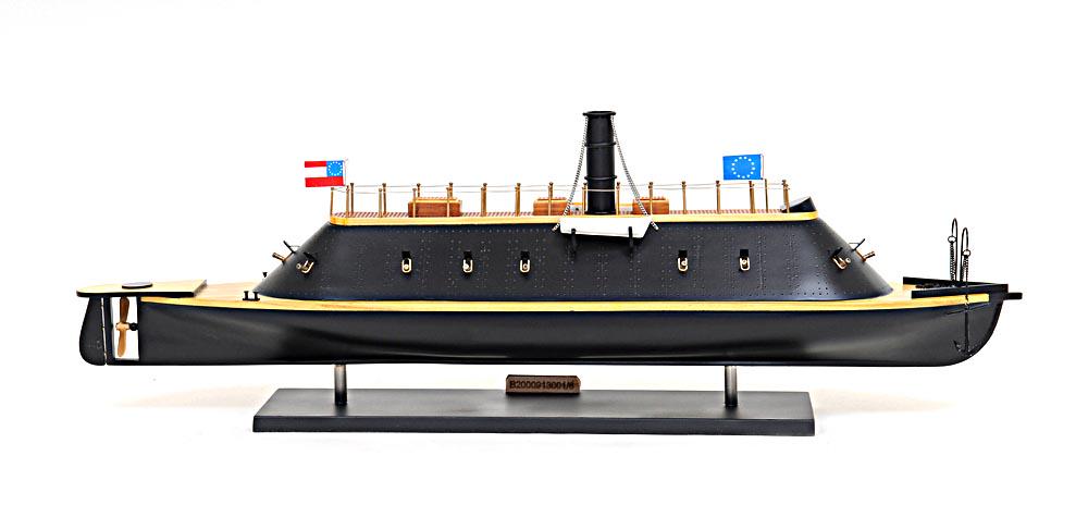 CSS Virginia Painted L72: CSS Virginia Painted L72 -- The C.S.S. Virginia was a confederate ironclad warship that fought the U.S.S. Monitor in the Battle of Hampton Roads during the Civil War in 1862. It played a major role in