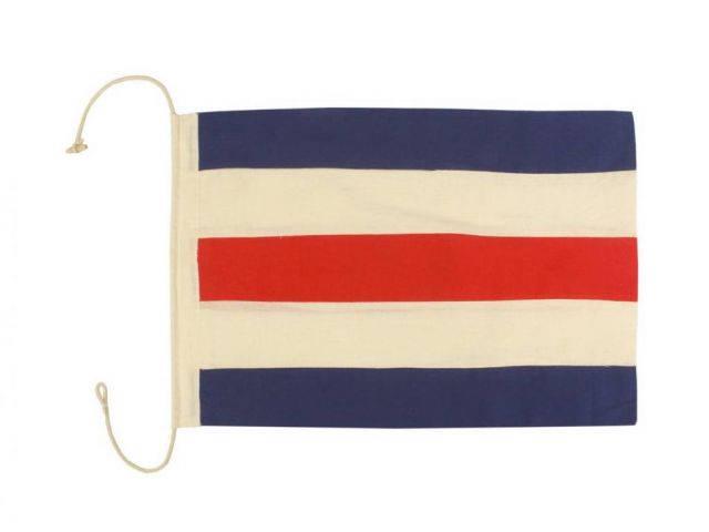 Letter C Cloth Nautical Alphabet Flag Decoration 20in.: Letter C Cloth Nautical Alphabet Flag Decoration 20in. -- Letter C Cloth Nautical Alphabet Flag Decoration 20in. #21ST19380