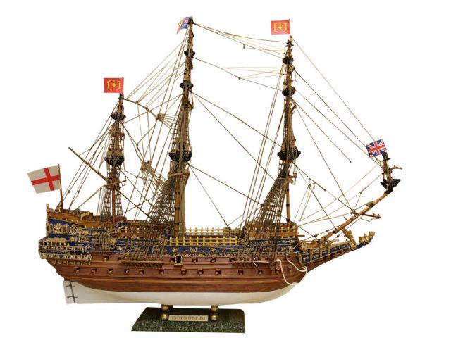 Wooden Sovereign of the Seas Limited Tall Model Ship 39: Wooden Sovereign of the Seas Limited Tall Model Ship 39in. - Without Sails -- Wooden Sovereign of the Seas Limited Tall Model Ship 39in. - Without Sails #21ST42155