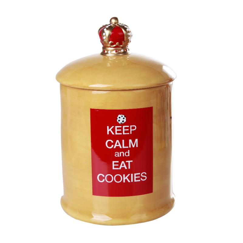 KEEP CALM COOKIE JAR: KEEP CALM COOKIE JAR -- KEEP CALM COOKIE JAR #21ST54644