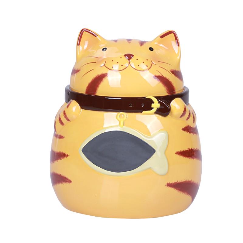 CAT COOKIE JAR: CAT COOKIE JAR -- CAT COOKIE JAR #21ST54645