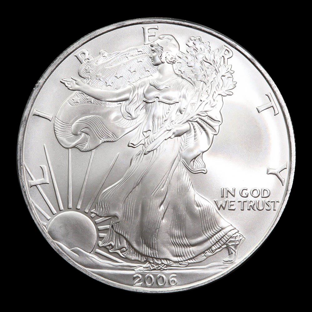 2006 1 oz Silver American Eagle BU