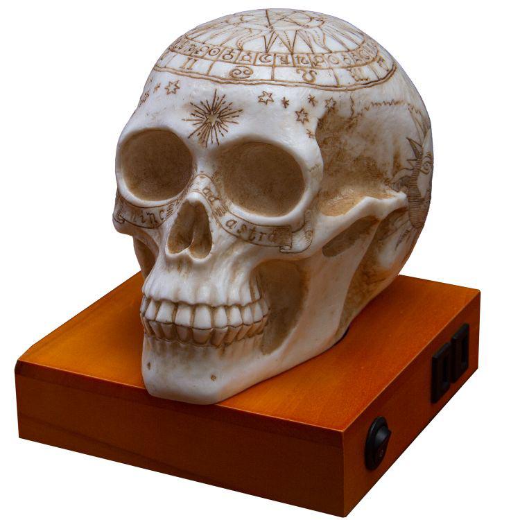 ASTROLOGY SKULL LAMP