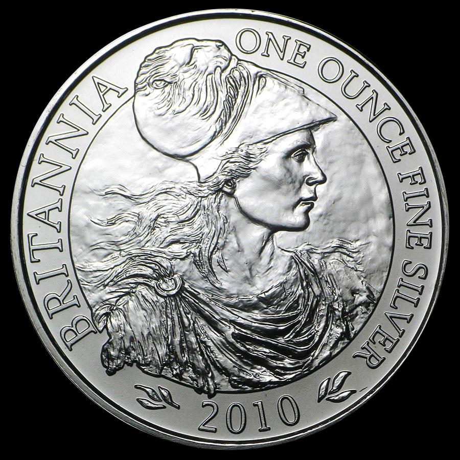 2010 1 oz Uncirculated Silver Britannia