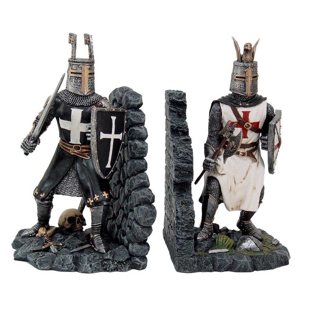 CRUSADER KNIGHT BOOKEND