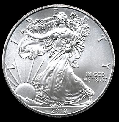 2010 1 oz Silver American Eagle BU