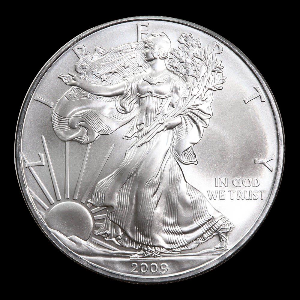 2009 1 oz Silver American Eagle BU
