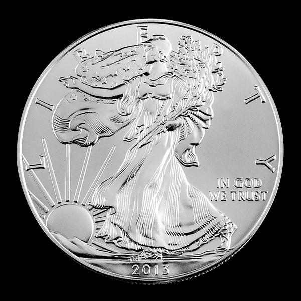 2013 1 oz Silver American Eagle BU