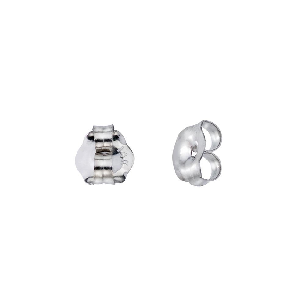 Certified 14k White Gold Replacement Earring Backs (Pai: Certified 14k White Gold Replacement Earring Backs (Pai **|**|** METAL PURITY: 14k ;METAL TYPE: White gold ;GEM TYPE: NA ;MAIN STONE COLOR: ;MAIN STONE SHAPE ;STONE CLARITY: ;STONE COLOR: ;STONE TREAT
