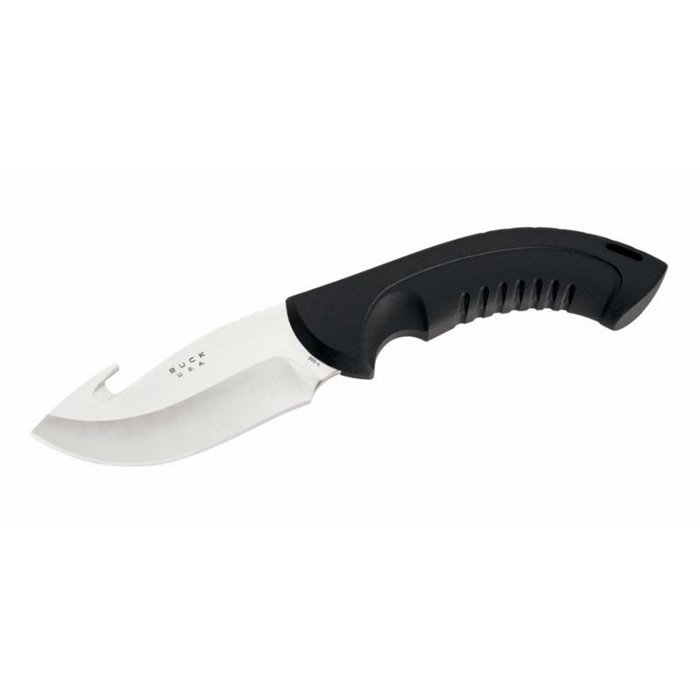 BUCK KNIVES Folding Omni Hunter, 12PT, Guthook: BUCK KNIVES Folding Omni Hunter, 12PT, Guthook **|**|** Full-size, heavy-duty, ergonomic design. Popular hunting knife in a folding version and mid-lockback design. Made in the USA Blade Length: 4" (1