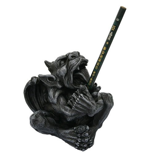 Gargoyle Pen Holder: Gargoyle Pen Holder **|**|** Gargoyle Pen Holder #71018v2 ***REPLACEMENT VALUE: $30 ***