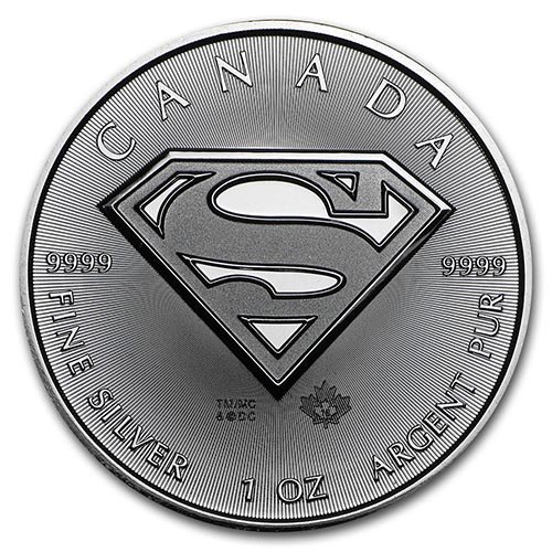 2016 Canada 1 oz Silver $5 SUPERMAN: 2016 Canada 1 oz Silver $5 SUPERMAN **|**|** 2016 Canada 1 oz Silver $5 SUPERMAN #44173v3 ***REPLACEMENT VALUE: $45 ***