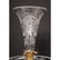 A Large French Silvered Bronze & Cut Crystal - 16