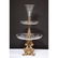 A Large French Silvered Bronze & Cut Crystal - 18