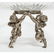 Silvered Bronze and Cut Glass Five-Piece Table - 15