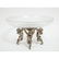 Silvered Bronze and Cut Glass Five-Piece Table - 17
