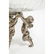 Silvered Bronze and Cut Glass Five-Piece Table - 18