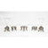 Silvered Bronze and Cut Glass Five-Piece Table - 2