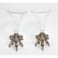 Silvered Bronze and Cut Glass Five-Piece Table - 3
