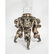 Silvered Bronze and Cut Glass Five-Piece Table - 6