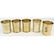 Collection of Five (5) Sterling Silver Julep Cups.