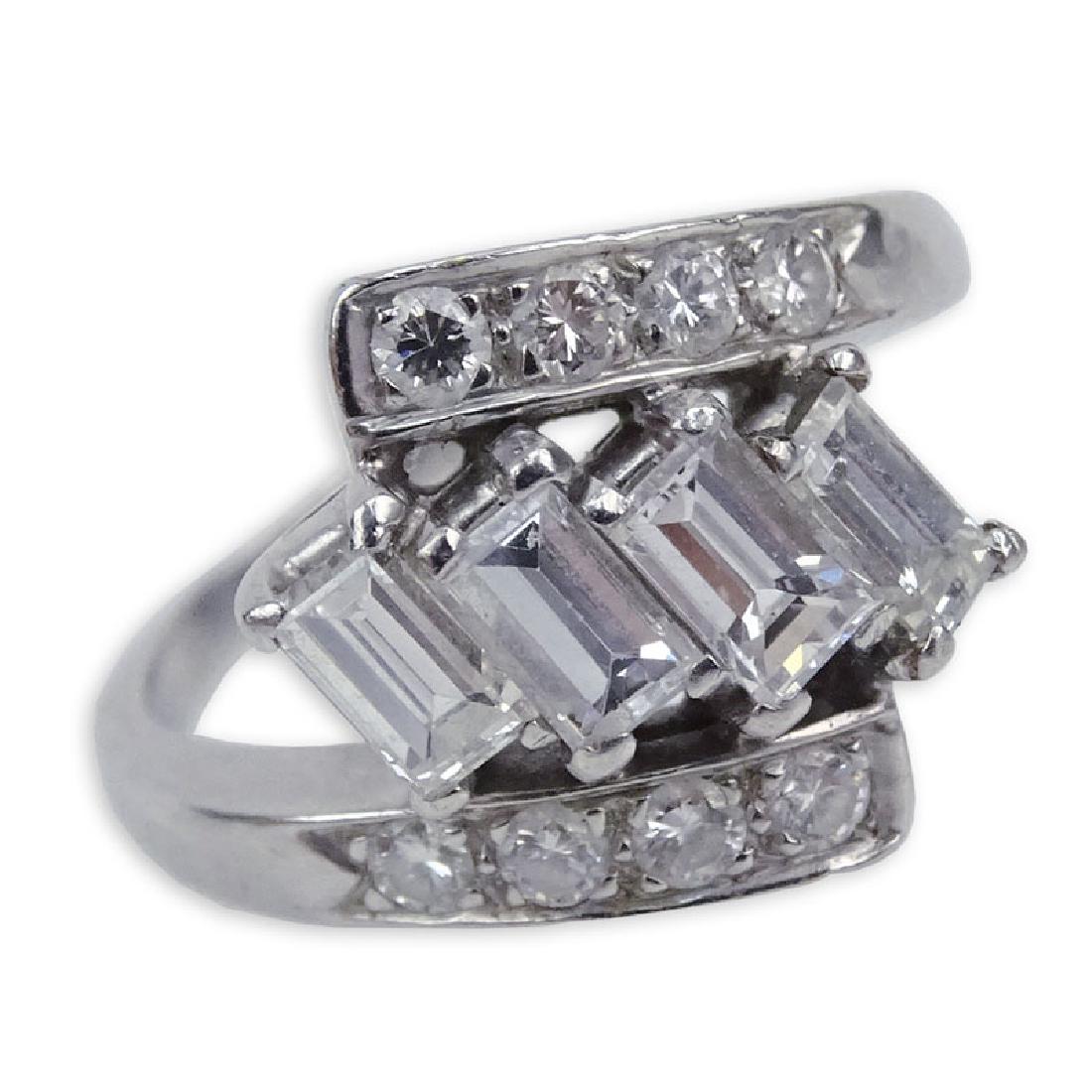 Vintage Approx. 1.25 Carat Emerald, Round Brilliant Cut (1 of 3)