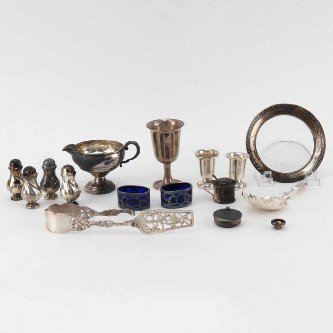 Lot of Miscellaneous Sterling Silver Items. Silver only (1 of 2)