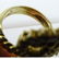 Retro 18 Kt Yellow Gold & Round Cut Diamond Spiral Ring - 3