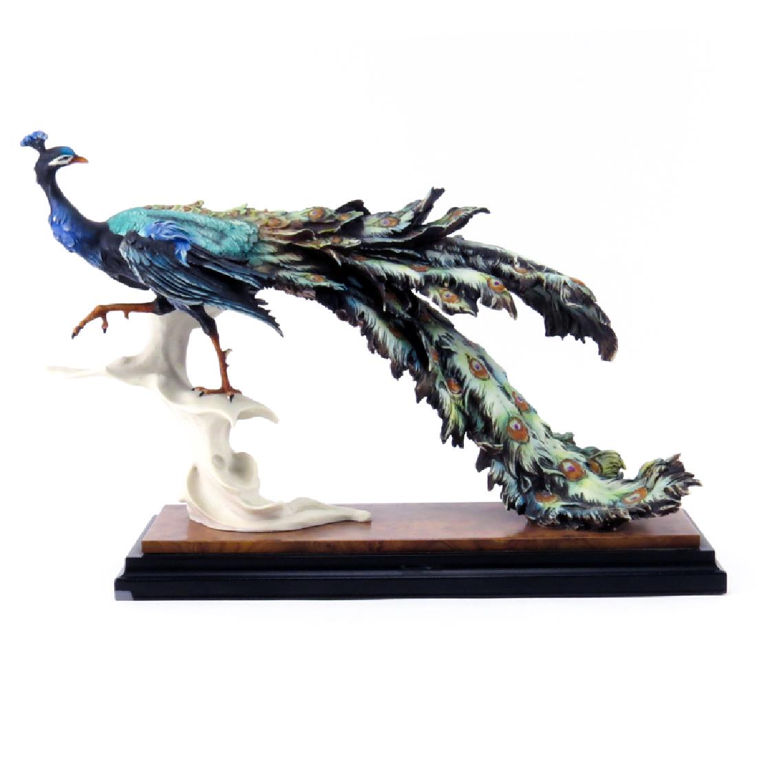 Limited Edition Giuseppe Armani Peacock Figurine Mar 08, 2017