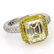 Contemporary Approx. 3.03 Carat Diamond and 18 Karat