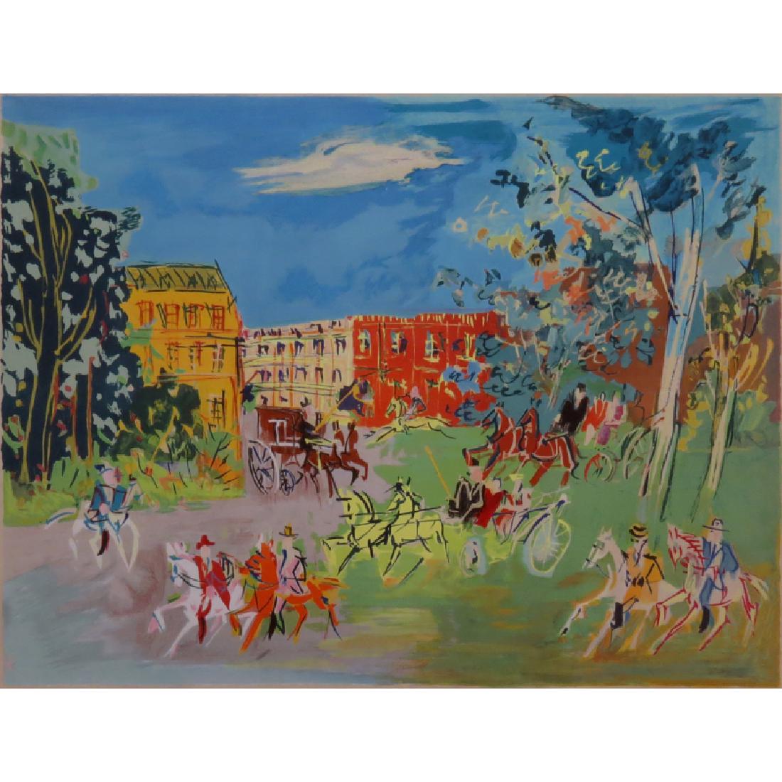 Jean Dufy, French (1888-1964) "La Bois du Boloinge" (1 of 5)