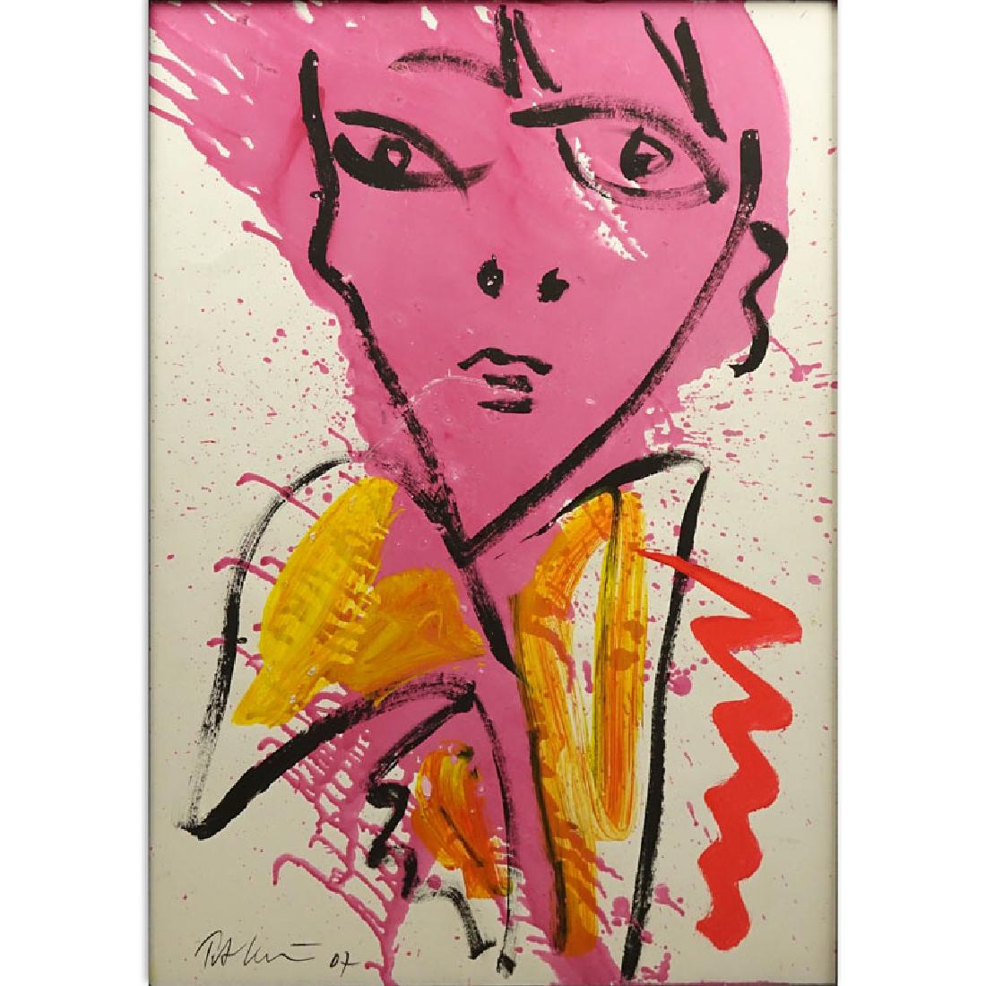 Peter Keil, German/American (born 1942) Acrylic on (1 of 5)