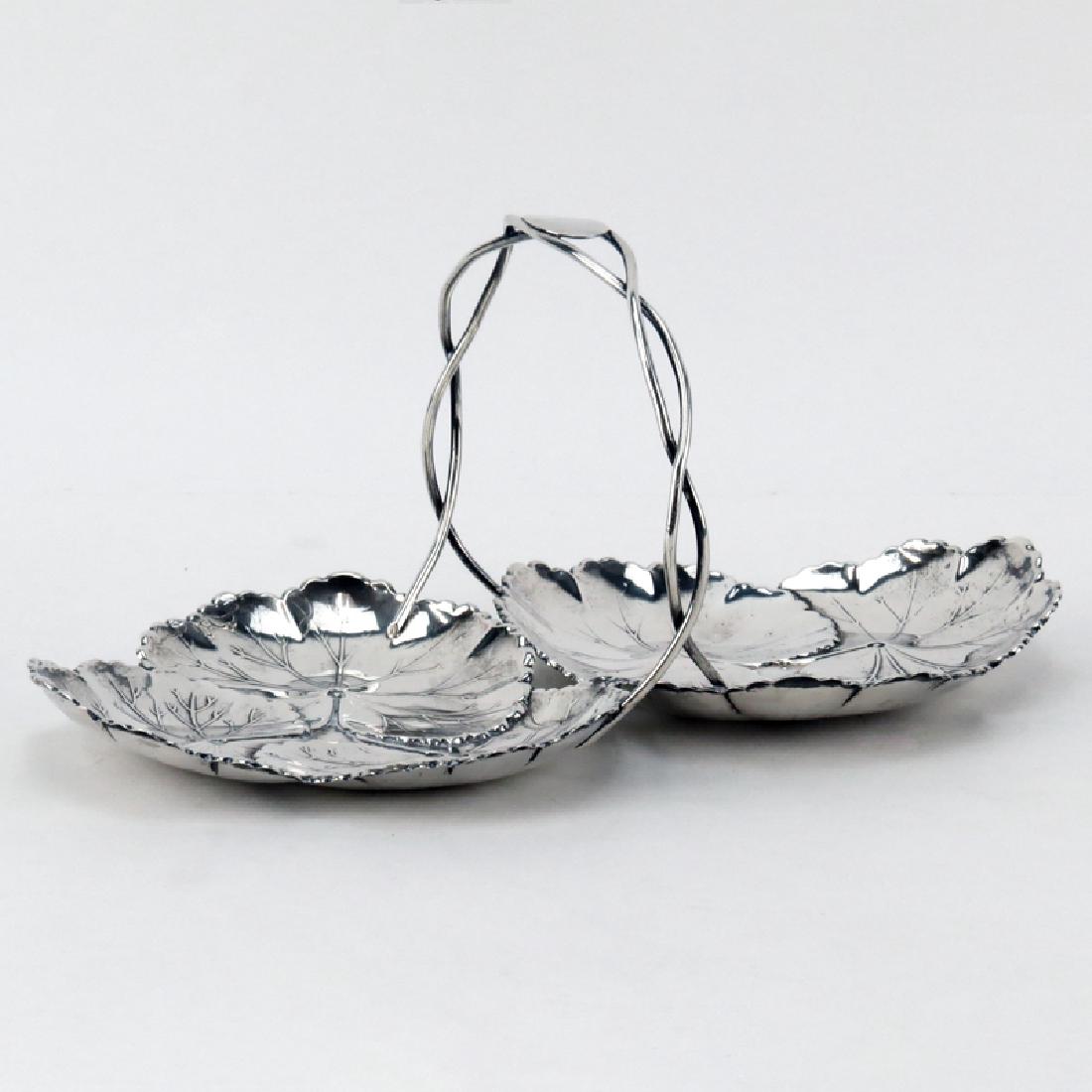 Reed and Barton Sterling Silver Lilly Pad Form Serving (1 of 3)