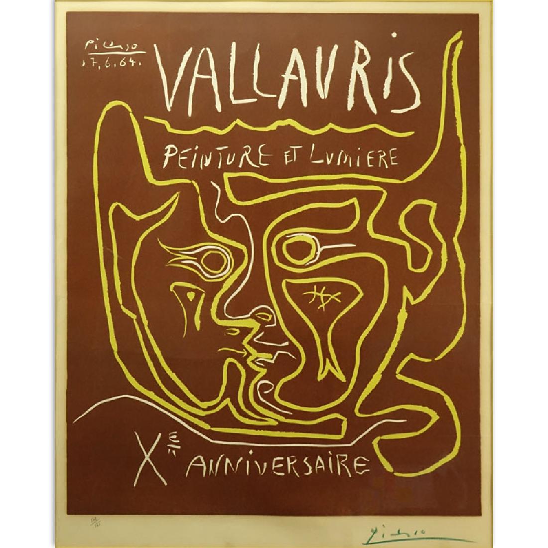 Pablo Picasso, Spanish (1881-1973) Color linocut (1 of 5)