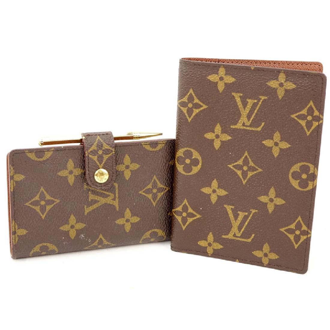 Two Pieces - Louis Vuitton Monogram Address Phone & (1 of 6)