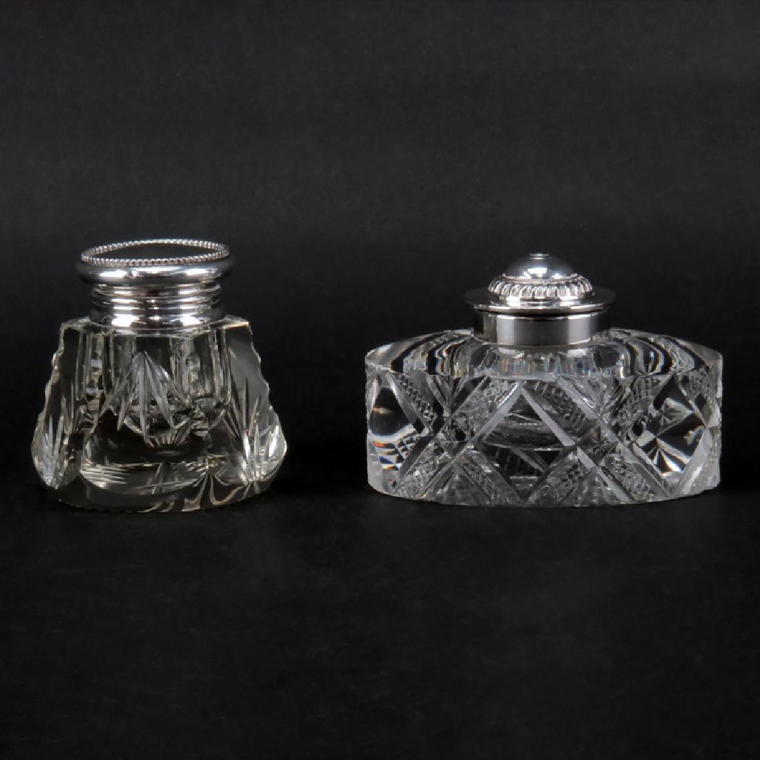 Grouping of Two (2) Victorian Style Cut Crystal (1 of 4)