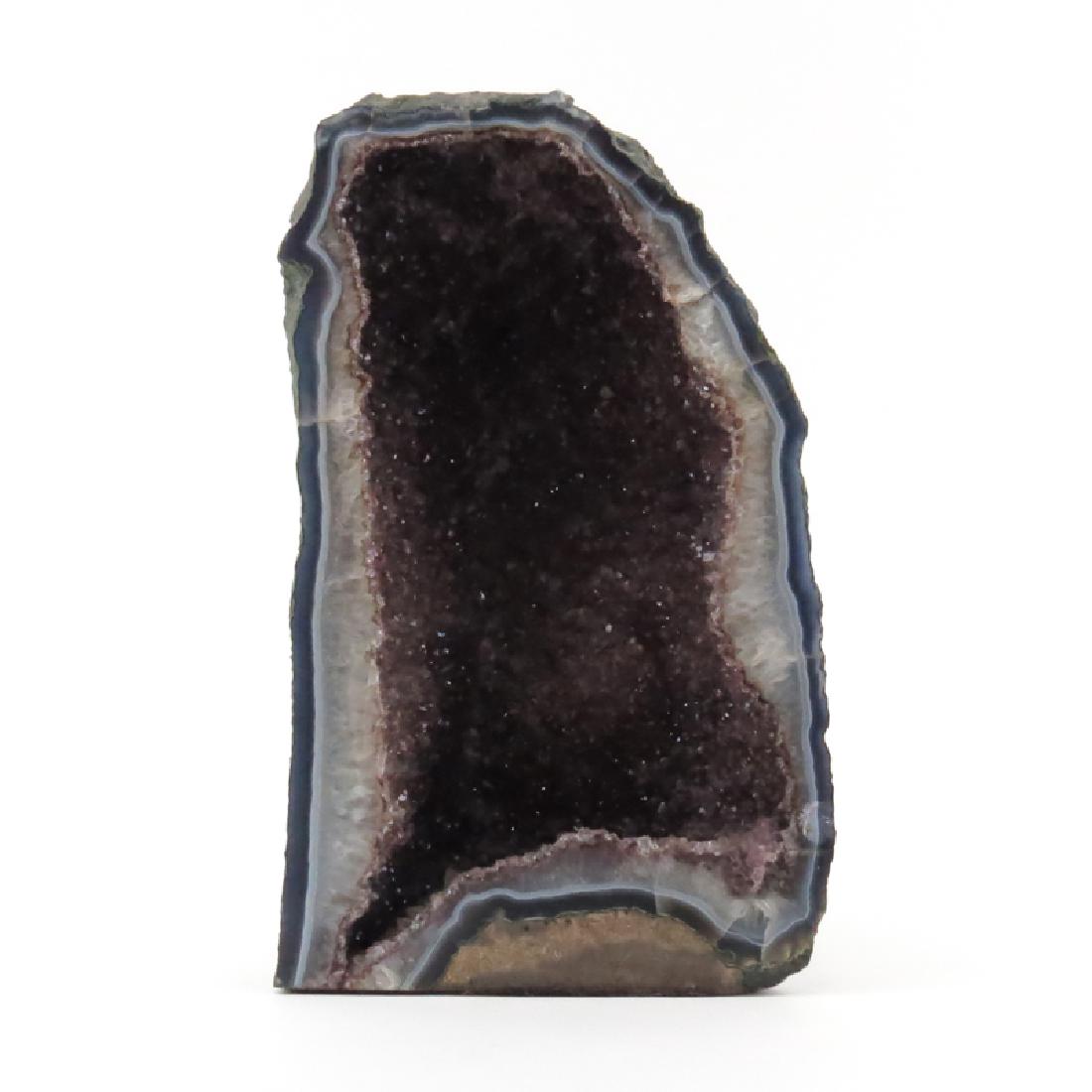 Large Amethyst Geode Quartz Specimen. Cluster of multi (1 of 4)