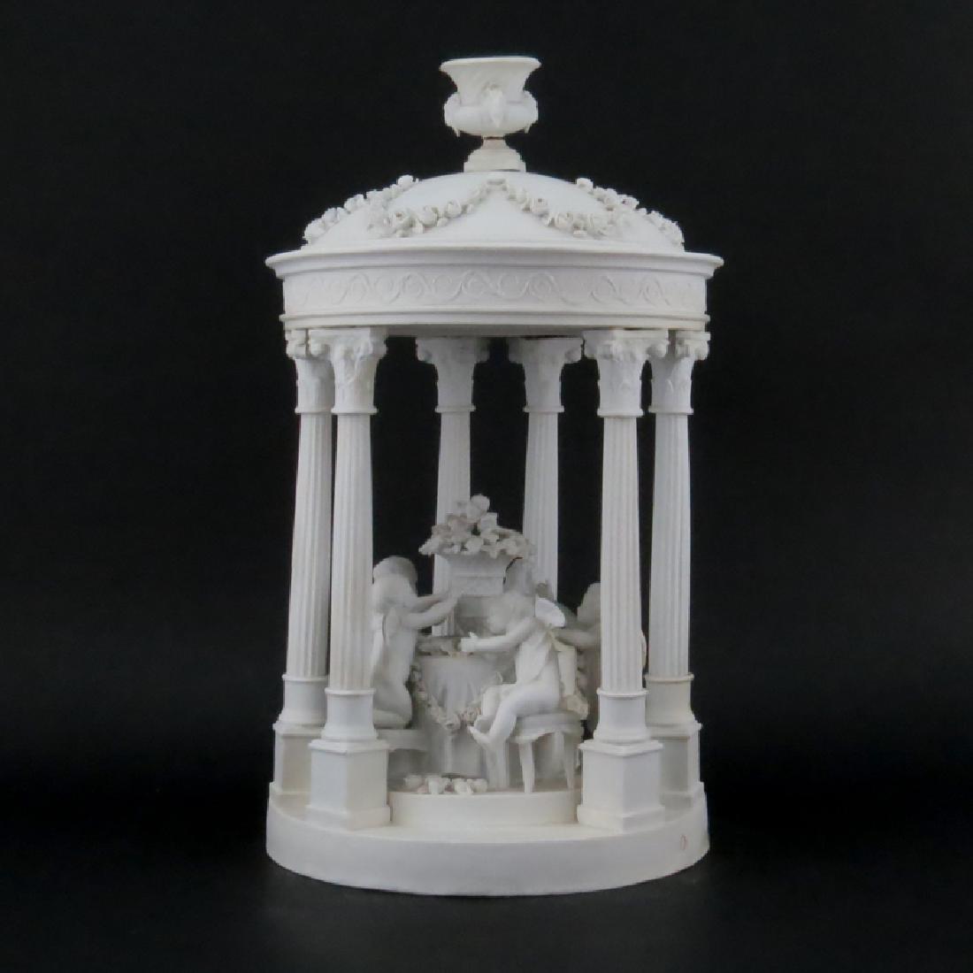 19/20th Century Sevres Style Bisque Porcelain Cherub (1 of 6)