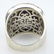 Lady's Vintage Round Cut Sapphire and Sterling Silver - 4