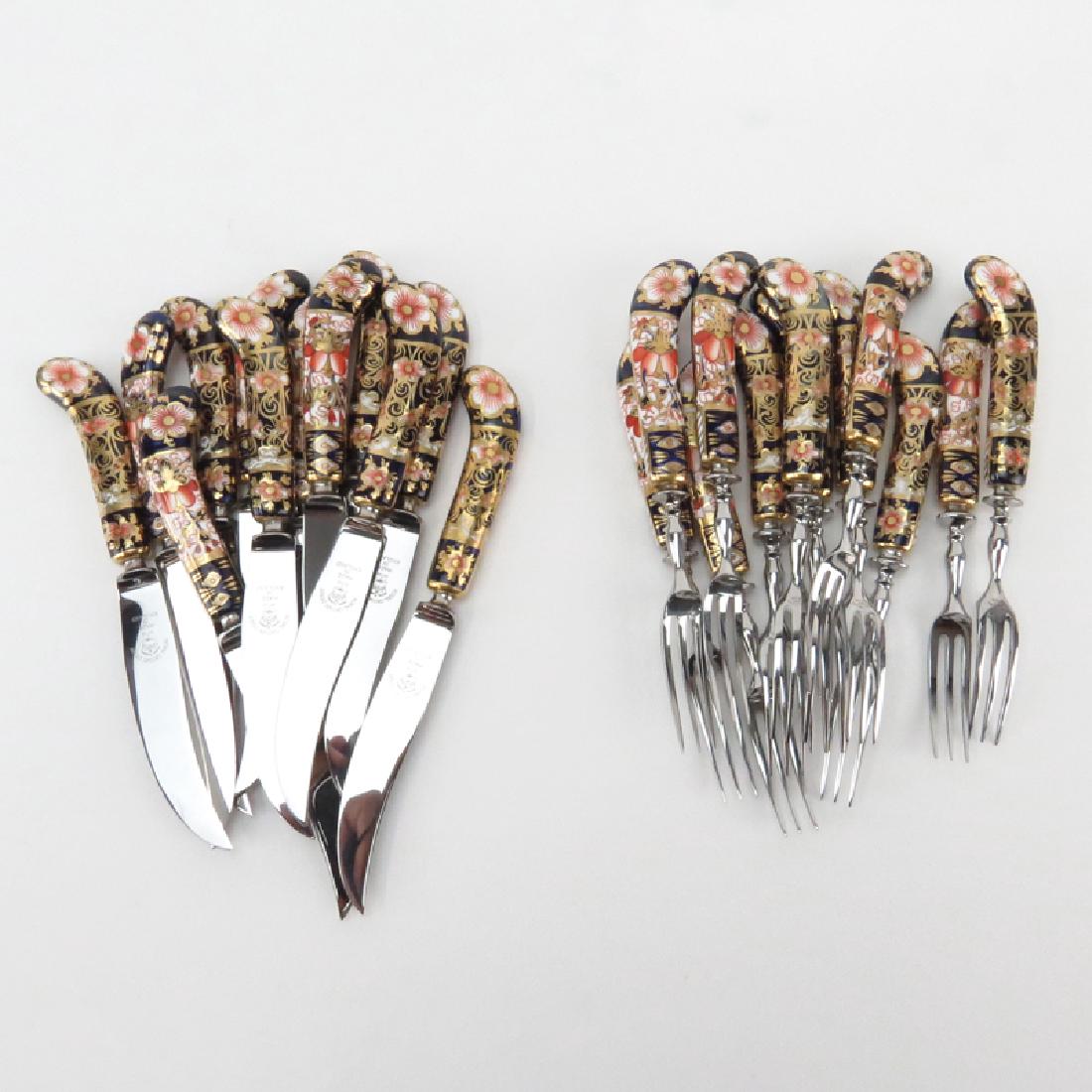 Twenty Four (24) Piece Royal Crown Derby "Traditional (1 of 3)