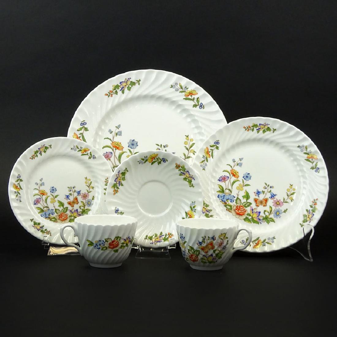 Fifty Three (53) Piece Set of Aynsley Cottage Garden (1 of 5)