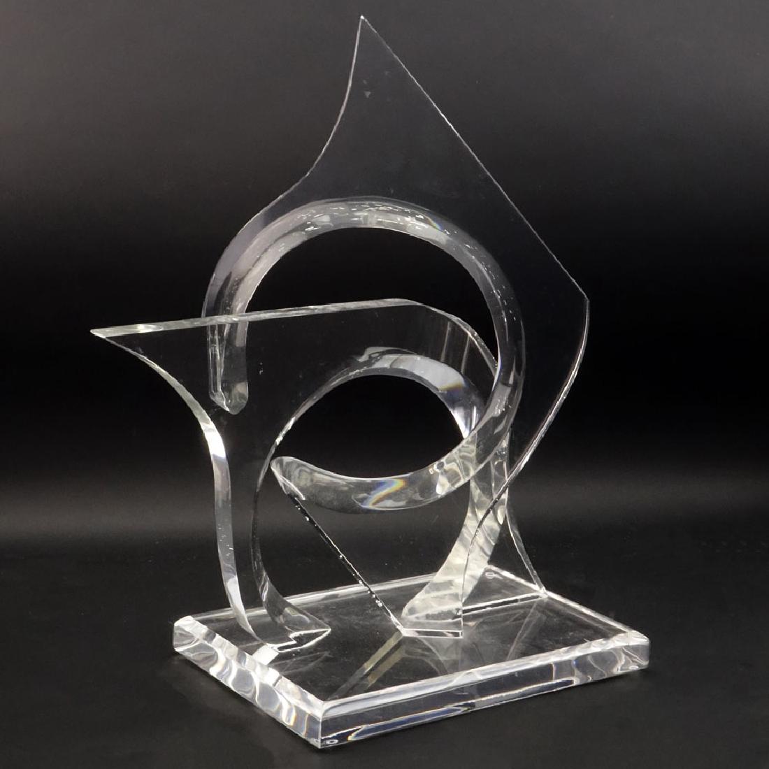 Mid Century Modern Hivo Van Teal Lucite Sculpture. (1 of 7)