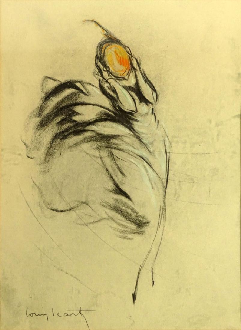 Louis Icart, French (1888-1950) Lithograph "Sketch of a (1 of 5)