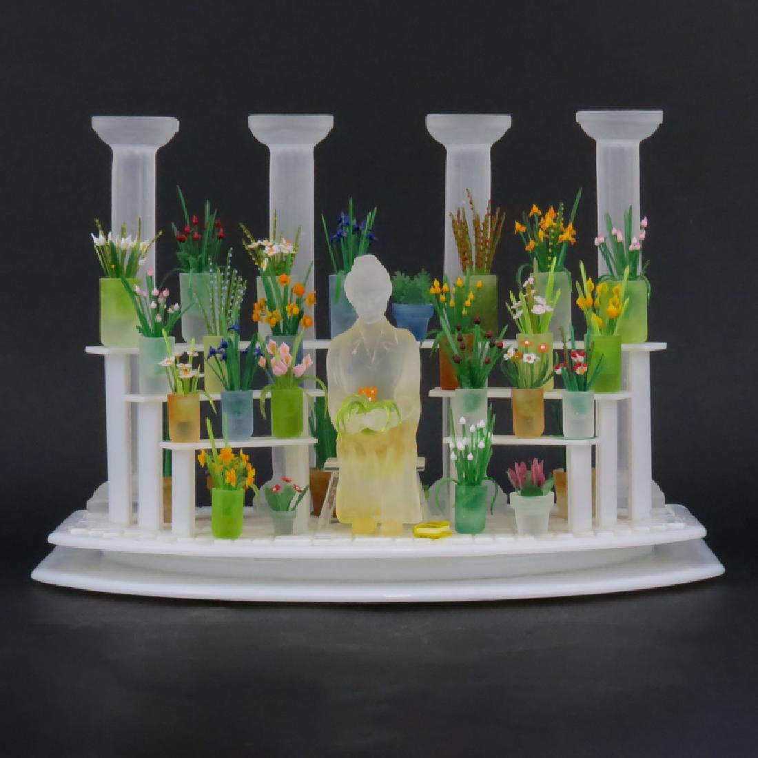 Emily Brock, American (b. 1945) Fused and Slumped Glass (1 of 4)