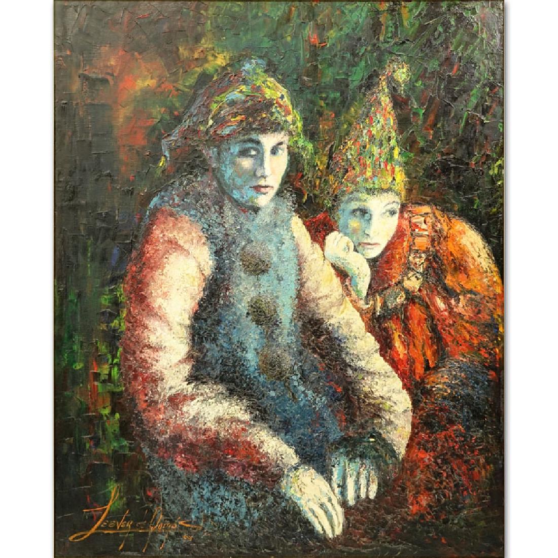 Lesver De Quiros, Cuban  (born 1983) Oil on Canvas (1 of 5)