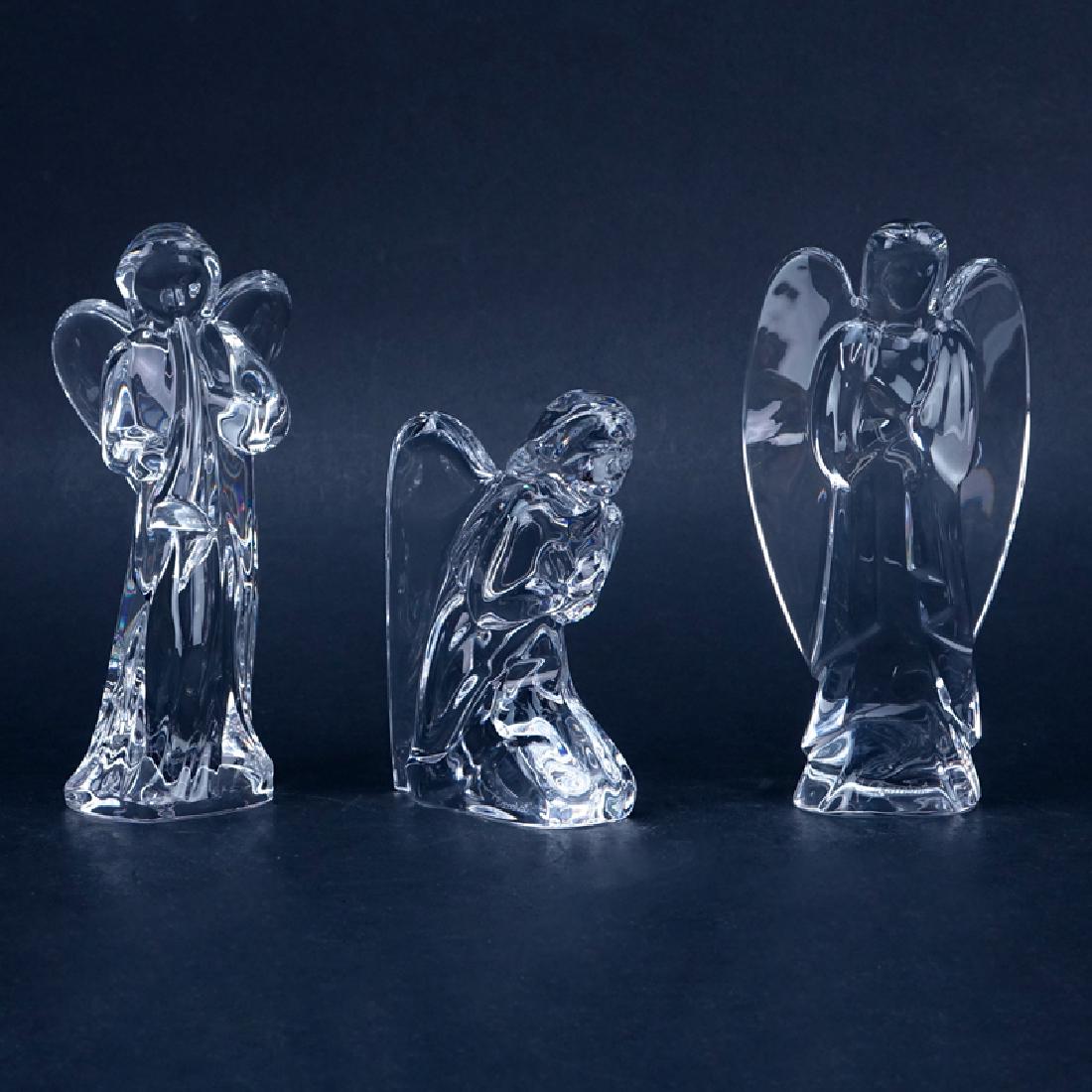 Collection of Three (3) Baccarat Crystal Figurines. (1 of 3)