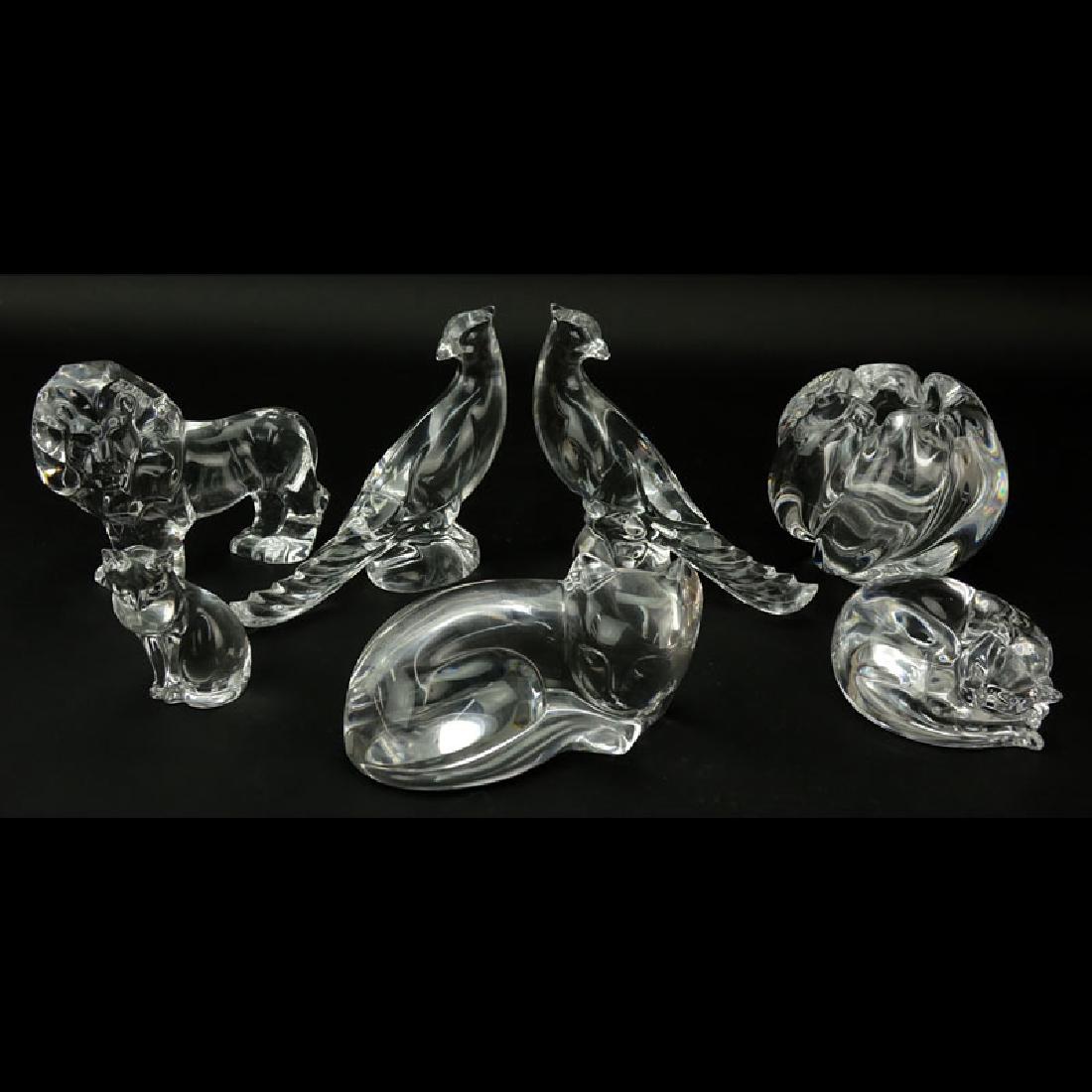 Collection of Six (6) Crystal Tableware. Includes: Val (1 of 7)